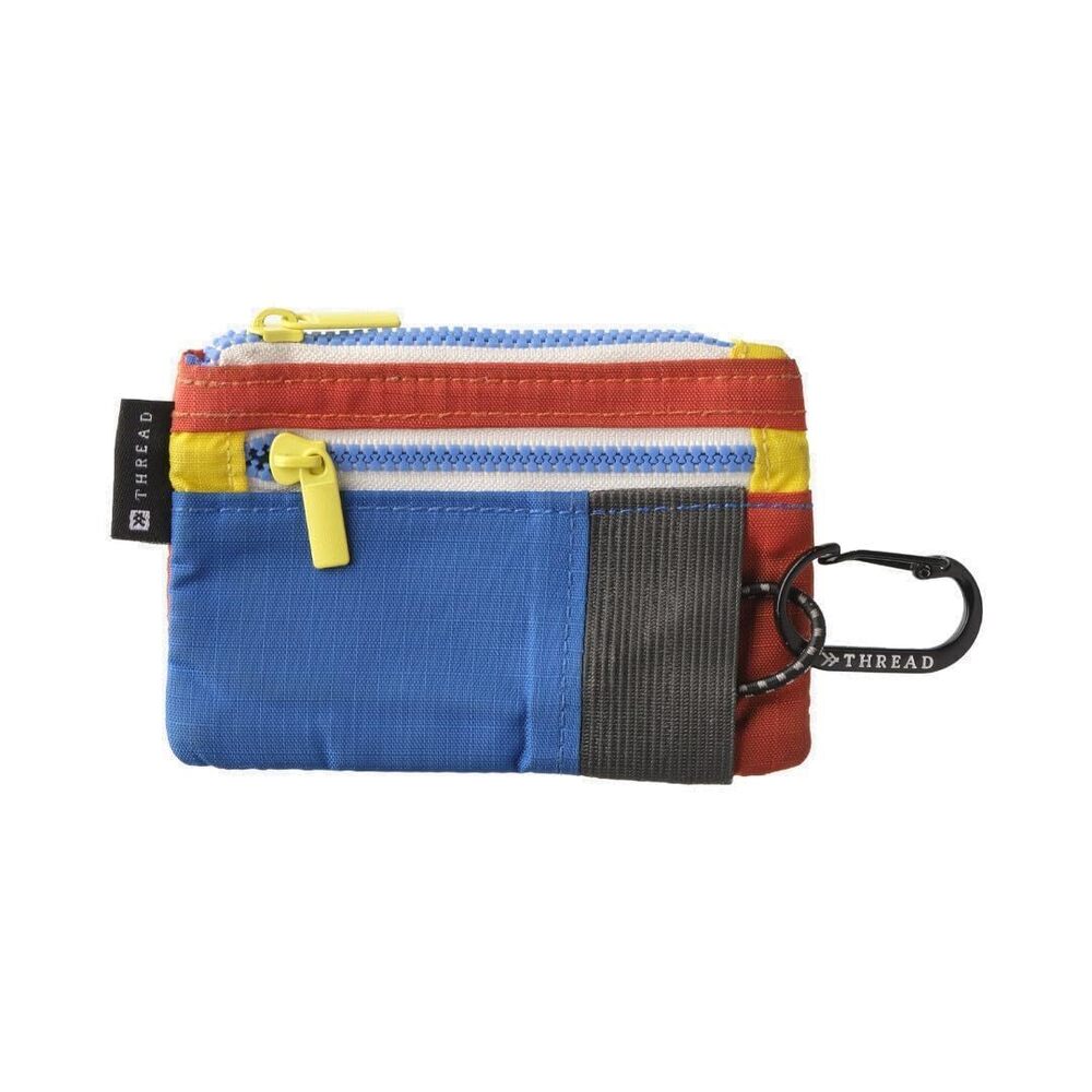 8063 Pouch Wallet – Compact Zip Wallet with Clear ID Window, Coin & Card